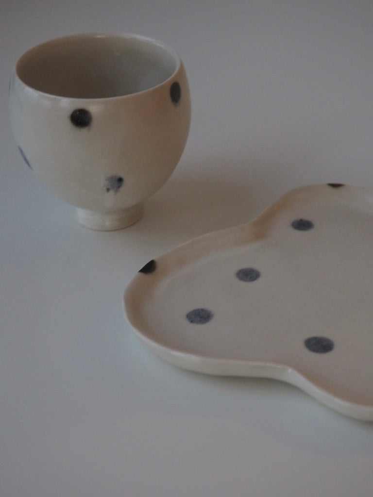 Polkadot coffee set